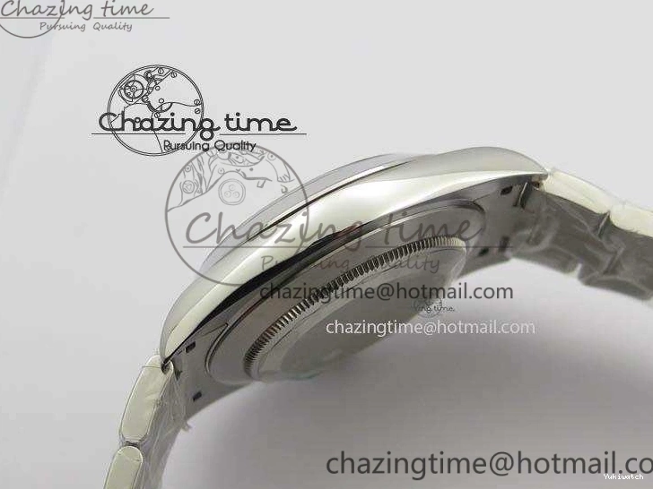 1:1 DateJust SS White Bracelet Dial Edition 41mm On Noob SS Best Roman 126300 A3235 0425